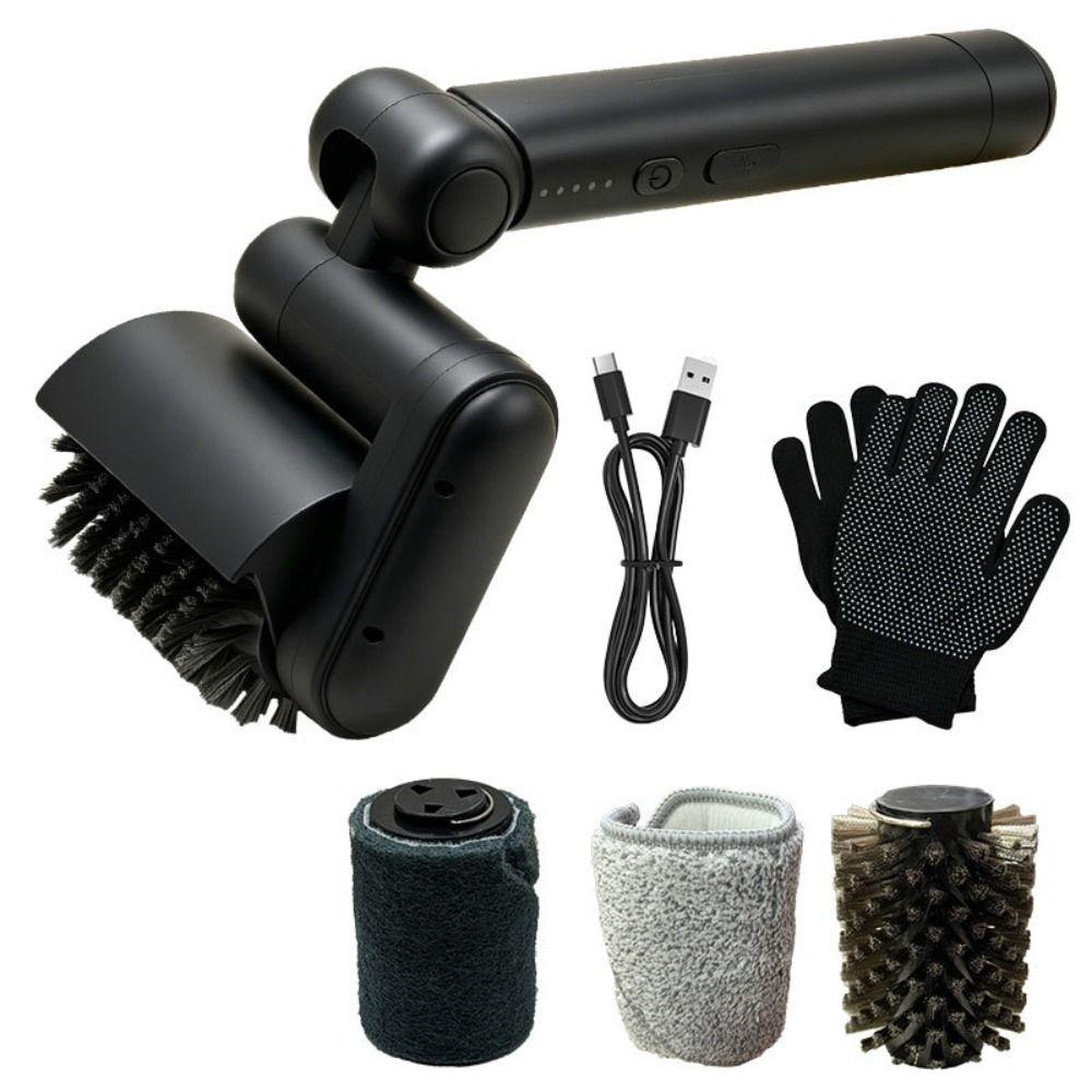 Stainless Steel Electric Grill Brush Efficient Barbecue Cleaner Tools  Kitchen