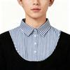 Elegant Faux Shirt Collar Accessory Removable Half Shirt Blouse Breathable Neckpiece Daily Outfit Enhancer For Ladies