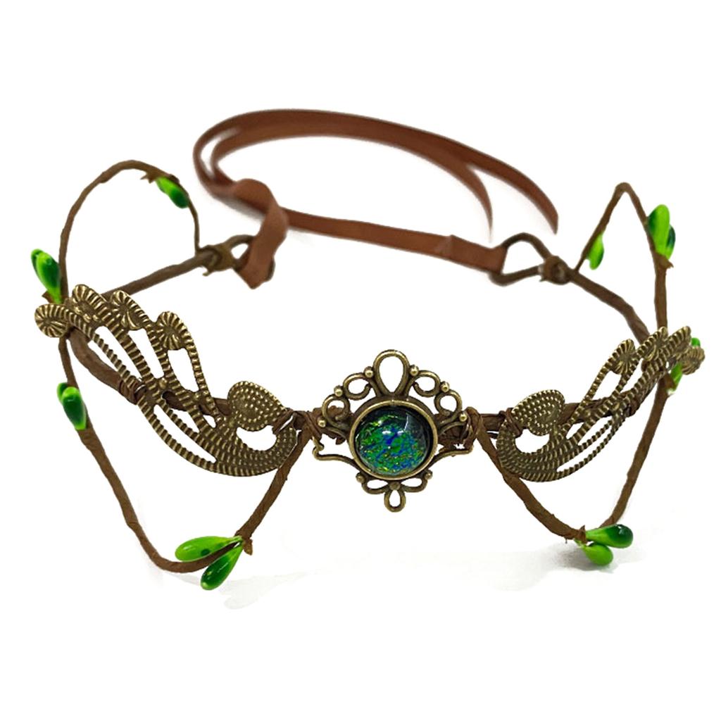 Silver Antler Crown With Crystals Adjustable Woodlands Circlet For Renaissances Festival Halloween Costume Photography