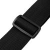 Leathers Polypropylene Guitar Strap with Genuine Leather Ends and Black Levy's 2-inch Tri-Glide Adjustment; (M8POLY-BLK)