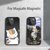 Natsume Yuujinchou Nyanko Phone Case For iPhone 17,16,15,14,13,12,11,Pro,Max,Plus,Mini,SE4,E Magnetic Magsafe Wireless Charging