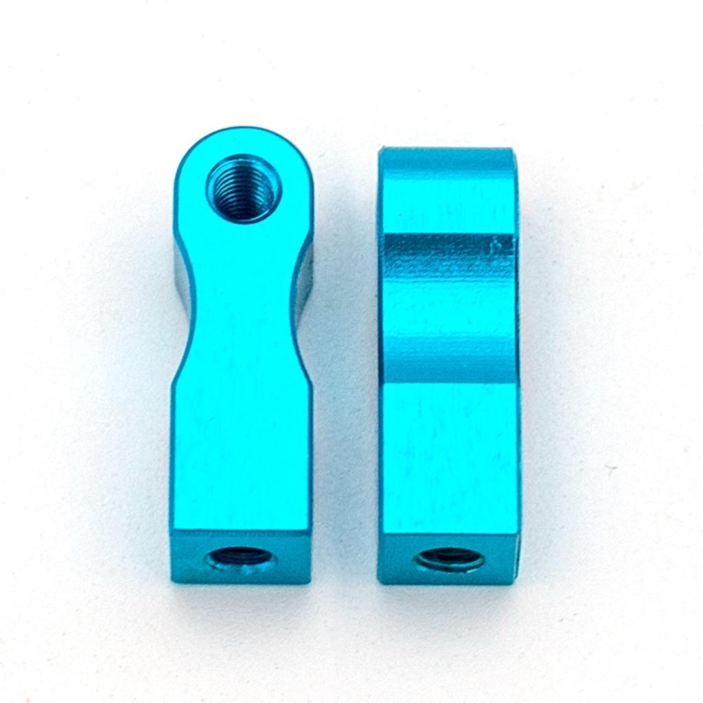 Kit de nudillos de dirección de aleación de aluminio para reemplazo de conjunto de dirección para Tamiya TT01 TT-01 1/10, piezas de actualización de automóviles de control remoto