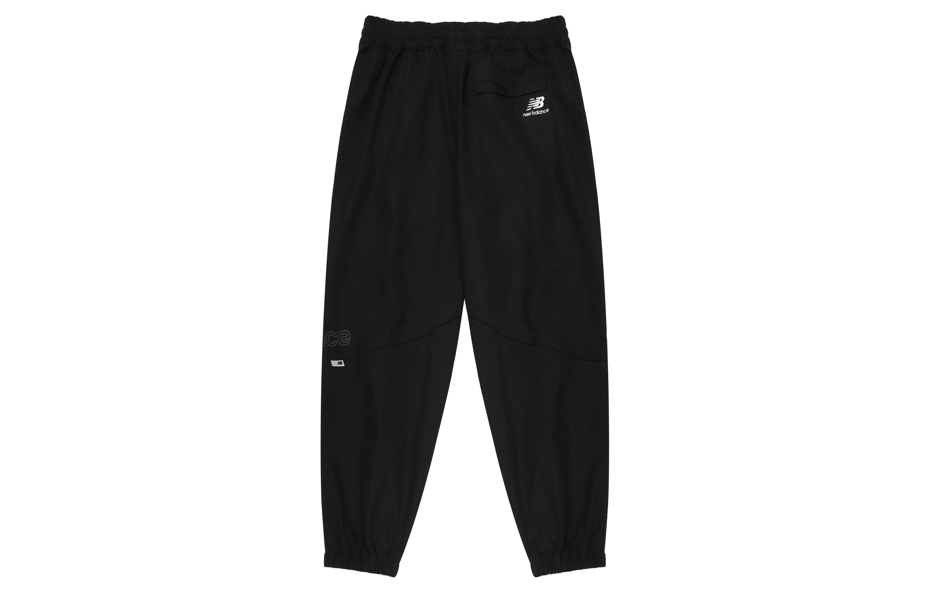 

New Balance Knitted Sweatpants Women s Black Moderate Cuffed Pants 5TC38412-BK S