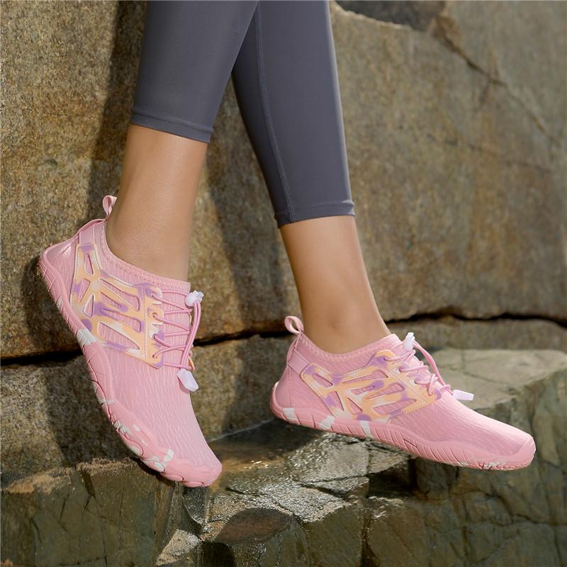 Wassersportschuhe Schnelltrocknende Aqua-Schuhe zum Schwimmen Surfen Herren Damen Barfuß Strandwatschuhe Leichte Atmungsaktive Watschuhe