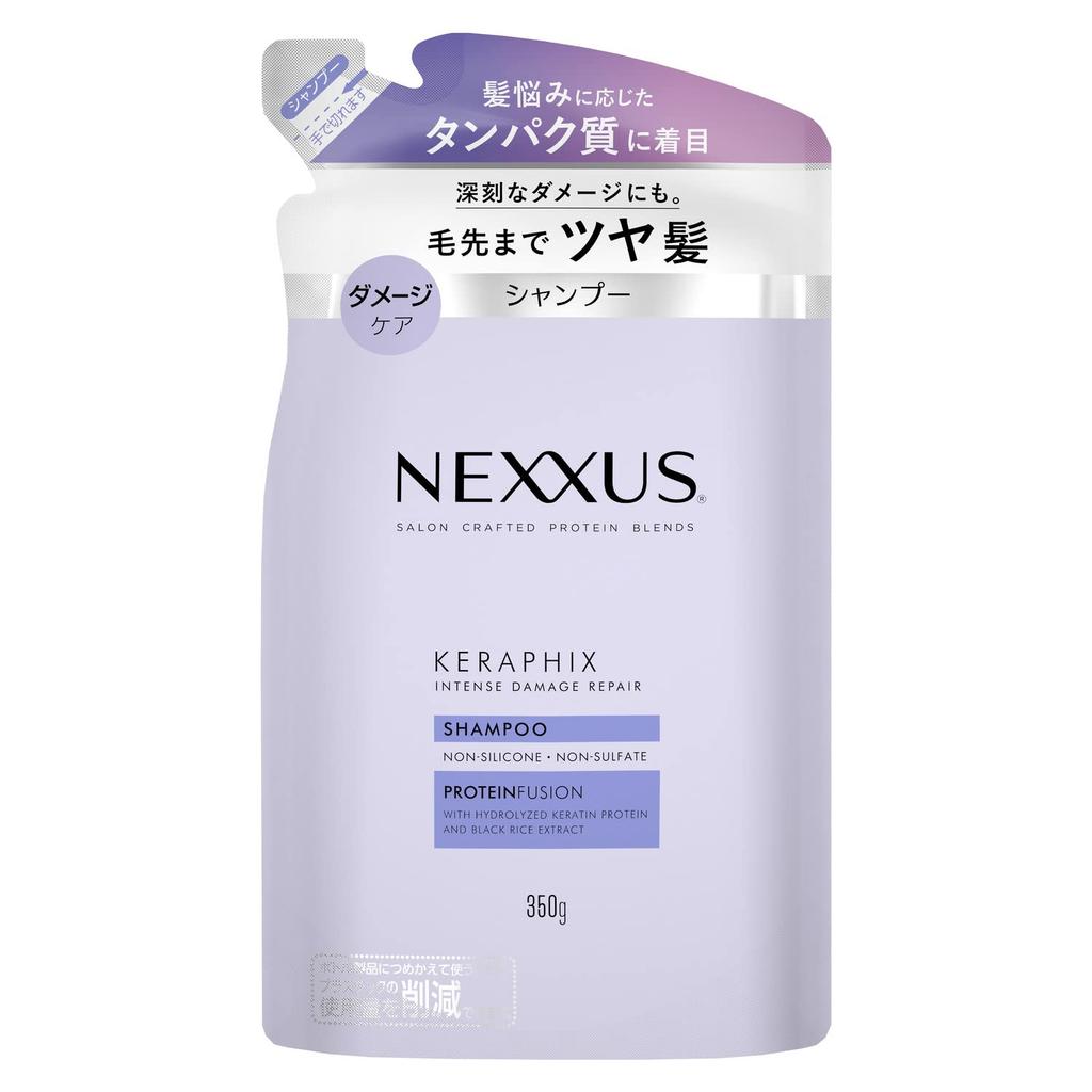 NEXXUS Intense Damage Repair Shampoo Made in Japan Refill, 350g,
