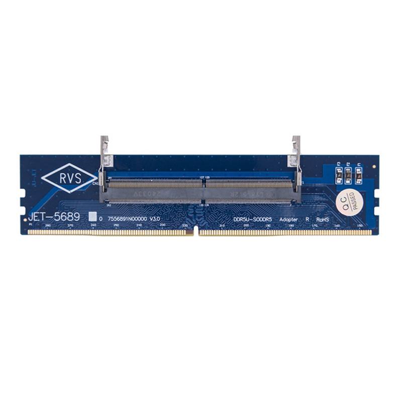 DDR5 Adapter Laptop DDR5 Memory Tester UDIMM To SO DDR5 Converter DDR5 Laptop SO-DIMM To Desktop UDIMM To SO DDR5
