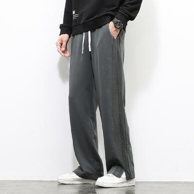 Straight Pants Men's Spring and Autumn Pants Men's Wide-leg Pants