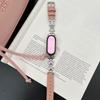 Luxury Leather Butterfly Strap For Xiaomi Mi Band 9 8 Smartwatch Band For Mi Band 8 9 Pro Sport Bracelet Wristband Replacement Red Mi Watch 4 Strap
