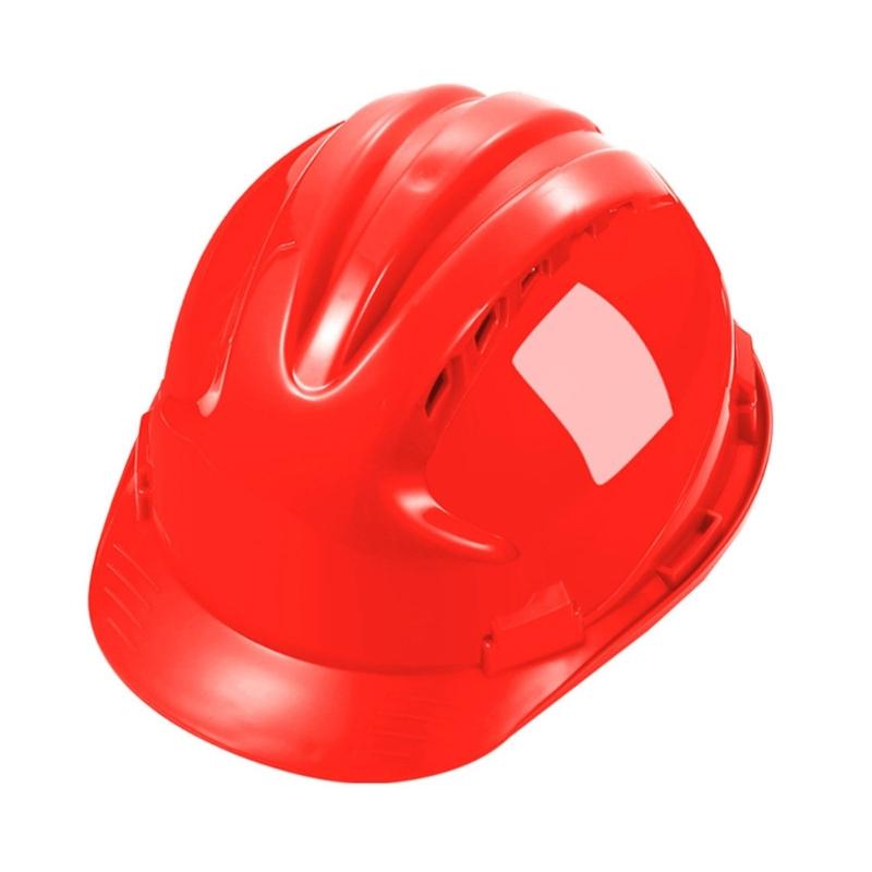 

Comfortable Safety Helmet Hard Hat With Ventilation Hole Adjustable Hat For Construction Workers And Outdoor Enthusiast красный