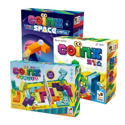 Happy Baobab Quitten Weltraum-Familien-Set: Lern-Gehirn-Puzzle-Brettspiel für Familien & Kinder