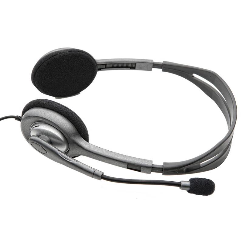 Logitech H110 Wired Stereo Headset with Microphone
