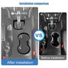 Car Car Front Cup Holder Gear Shift Decorative Ring Cover  For Ford Mustang 2015-2023 Car Interior Acessories