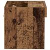 TV Cabinet Set 2 pcs Reclaimed Wood Look 40 x 30 x 30 cm Particleboard