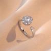 8-Piece Unisex Rotating Anxiety Ring Set - Stress-Relief Jewelry