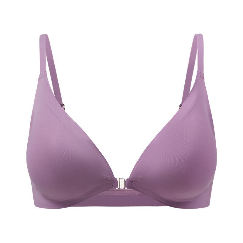 Reggiseno da Donna S Plus Size con Chiusura Frontale Push-Up Senza Cuciture Sottile