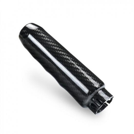Real Carbon Fiber HandBrake Knob Cover Fit For Mini Cooper Cluman F55 F56 F57