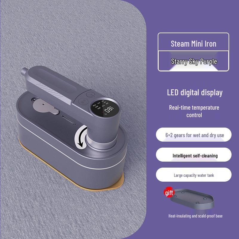 

Portable Dual-Use Garment Steamer and Iron for Home and Travel UK Plug