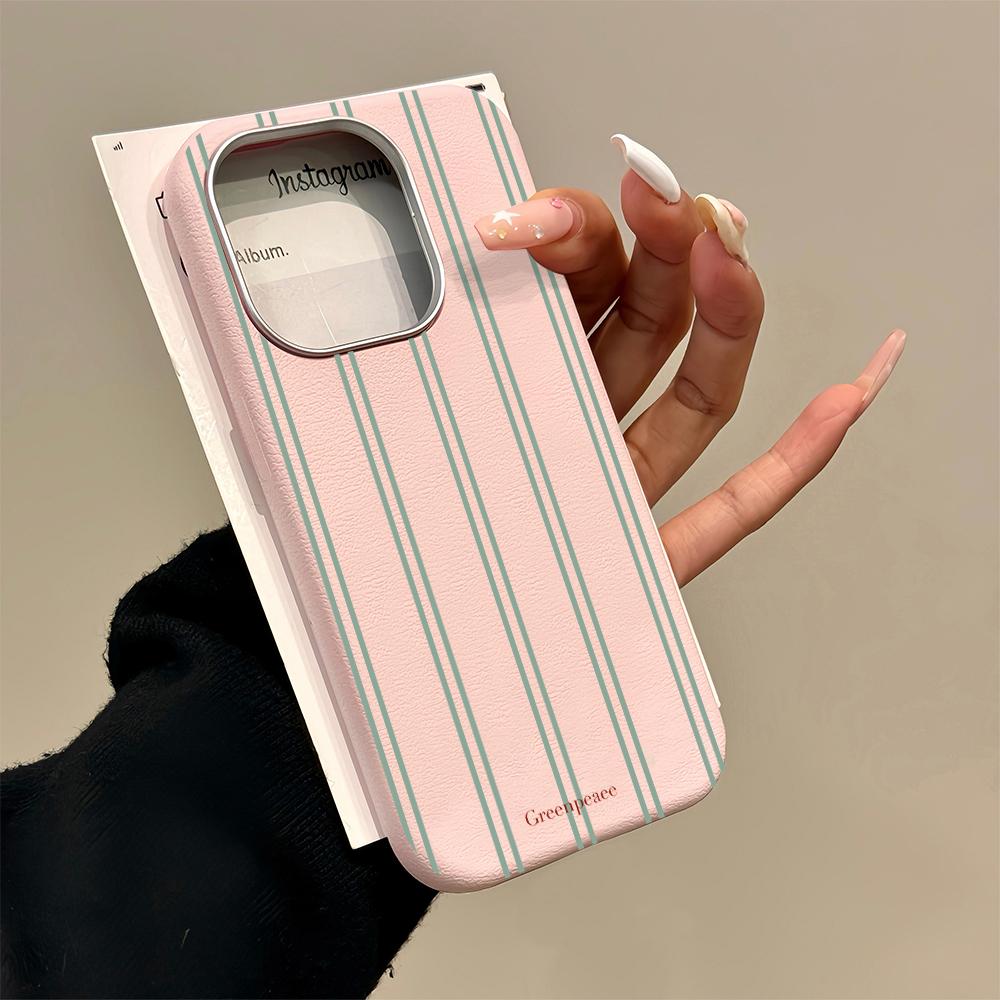 Green Line Luxury Soft Phone Case For Xiaomi Redmi Note 14 13 12 11 10 Pro 4G 5G Global For Redmi 12 13C 14C 15C 5G 13 14 Funda