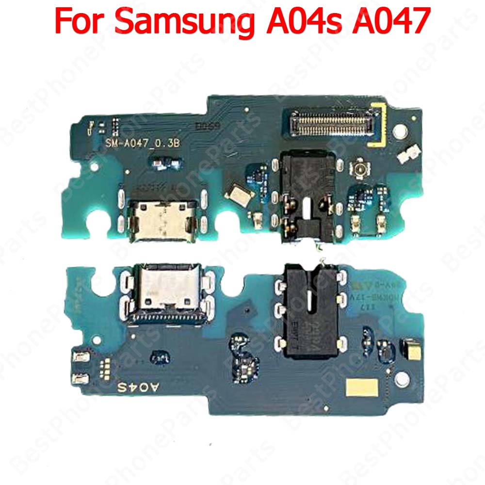For Samsung Galaxy A04 A04s A04e A14 A24 A34 A54 5G Charging Port Charge Board Plate Ribbon Socket Usb Connector Spare Parts