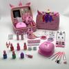 Children's Pink Unicorn Role-Playing Makeup Bag Set