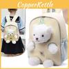 Preschool Kids Backpack With Soft Plush And Functional Baggage For School Use