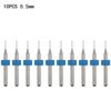 PCB Drill Bits Supplies Trimming Wood Workshop 10pcs Acrylic Aluminium Carbide