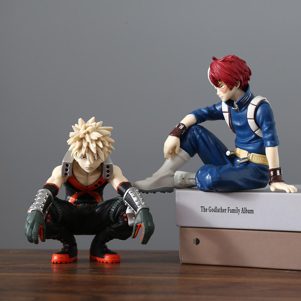 In Stock New Anime My Hero Academia Midoriya Izuku Bakugou Katsuki Ochaco Uraraka Anime Figure Toys For Kids Christmas Gifts