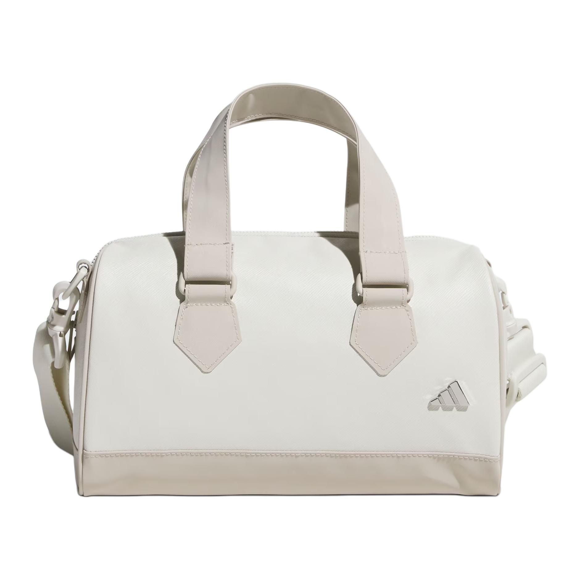 

Adidas Leather Sport Performance 6.2L Minimalist Casual Sports Tote Bag Unisex Bags Beige JZ4376 Beige
