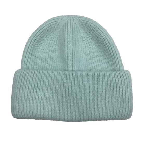 Wool Knit Hat Solid Color Seamless Winter Skull Cap Outdoor Sports Fishing Skiing Hiking Snowboarding Hat