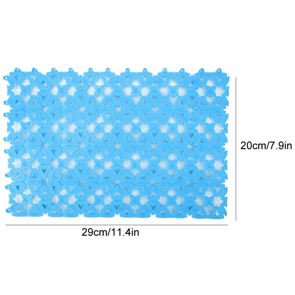 Anti Slip Pet Cage Mat Grid Shaped Dog Cage Mat Cage Grid Foot Pad Cat Cage Accessory