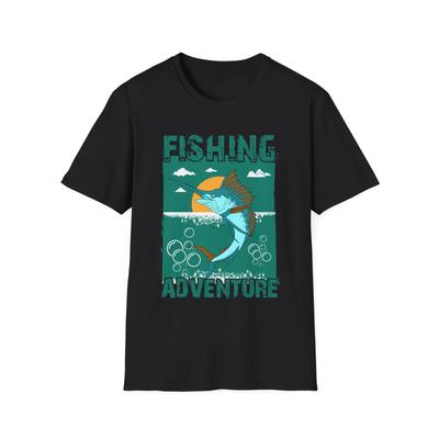 Funny Fishing T-shirt Grandpa Dad Husband Gift Fisherman Rod Bait T-Shirt