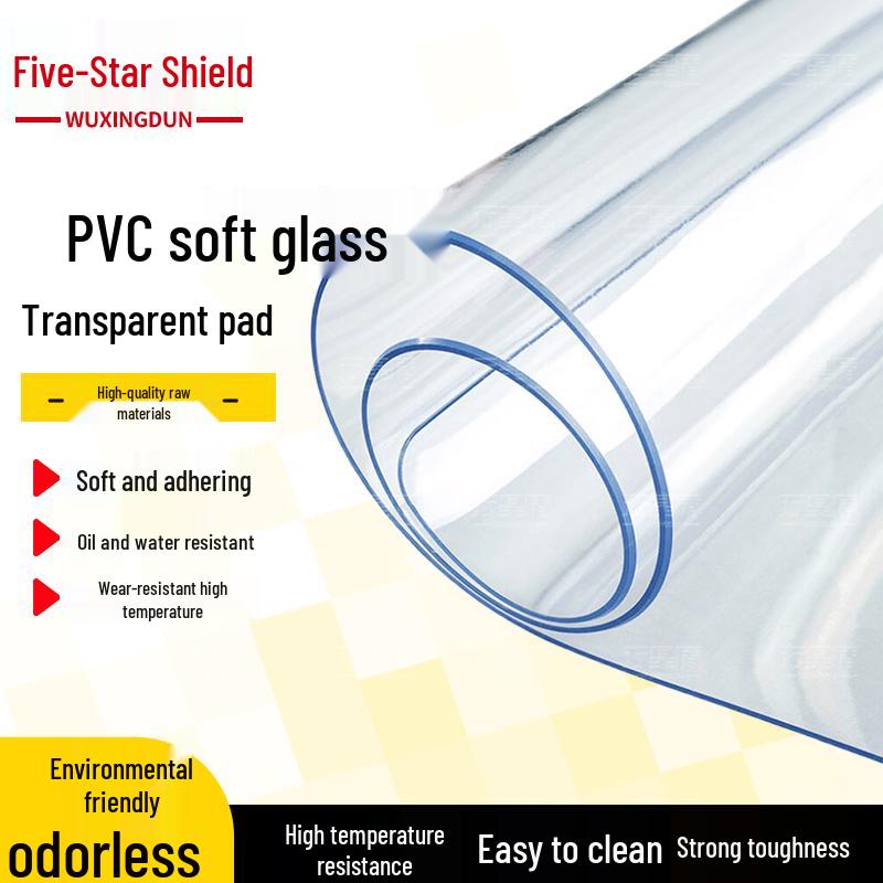 Clear PVC Table Protector Mat