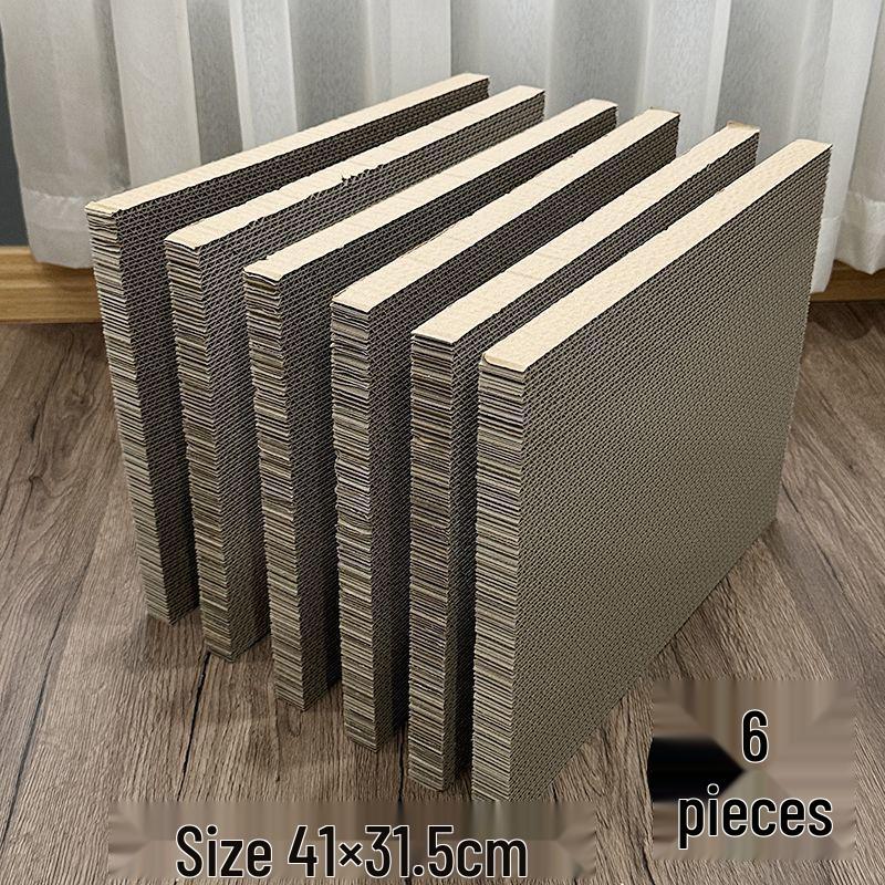 

Потовщена зносостійка гофрована заміна котячої дряпалки 41x31.5 cm corrugated board