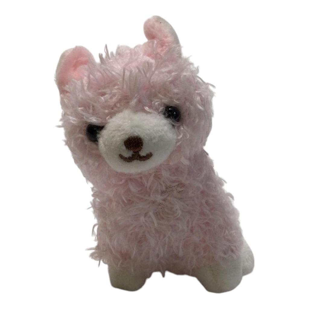 Cute Sales Plush Alpaca Mascot Pink F0133