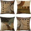 Abstract Art Pattern Pillow CoverSuitable for Sofa Car Bedroom Decorative Cushion Cover Pillow Cover