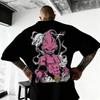 Dragon Ball Japanese Anime Printed Men's T-Shirt Majin Buu Men and Women Harajuku Short Sleeve Kids Goku T-shirt 2026 Summer New