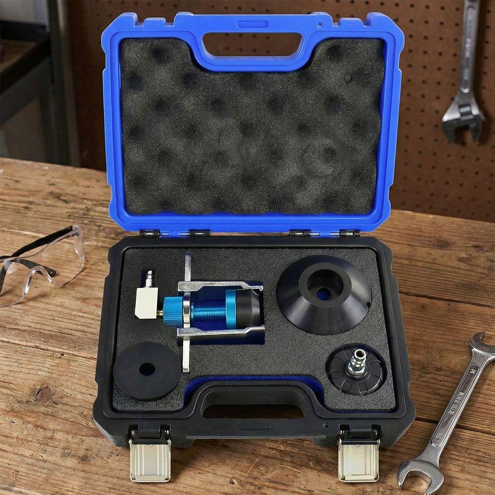 Universal Adapter Master Cylinder Adapter Kit Bleeder Tool Brake Fluid Replacement  Automotive Use