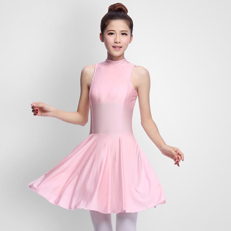 

Ballet Spandex Leotard with Lotus Leaf Gauze Skirt Extra Large