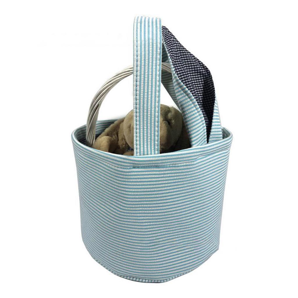 Cute Easter Cloth Basket Candy Eggs Buckets Party Decoration For Kids