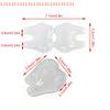 Portable Toothbrush Head Cover Clips Teeth Style Plastic Dustproof Germproof Protector Caps for Travel Camping Bathroom Accessor