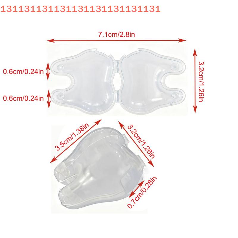 Portable Toothbrush Head Cover Clips Teeth Style Plastic Dustproof Germproof Protector Caps for Travel Camping Bathroom Accessor