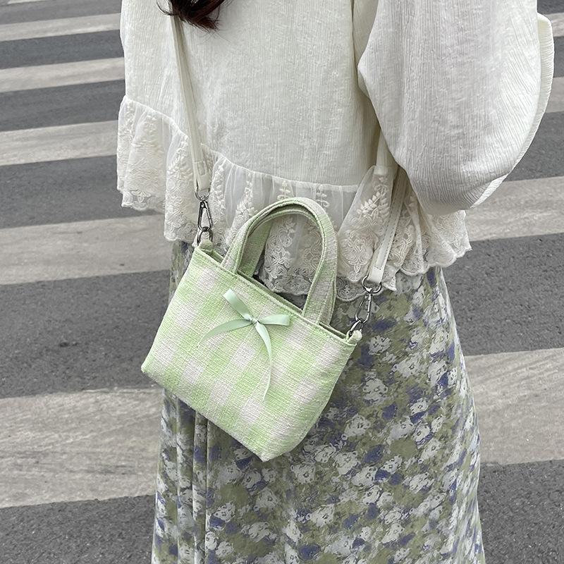 Girls Handbag Women's New Small Square Bag Messenger Bag