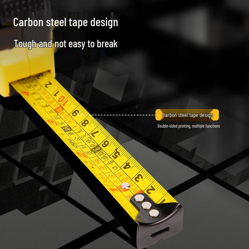 Deli 10m Luban Fengshui Steel Tape Measure