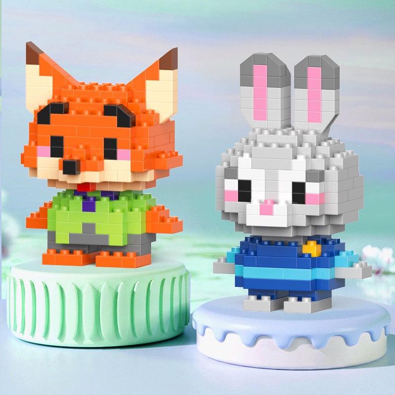 StellaLou Cartoon Minifigure Building Blocks – Educational Assembled Toys Blind Box Gift