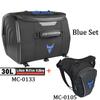MOTOCENTRIC Waterproof Motorcycle Helmet Bag 37L 30L High Capacity Multi-functional Shoulder Waist Bag Luggage Moto Equipment