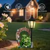 JYL TS/130,Creative Garden Resin Frog Solar Outdoor Light Animal Statue for Garden Ambient Lawn Lamp