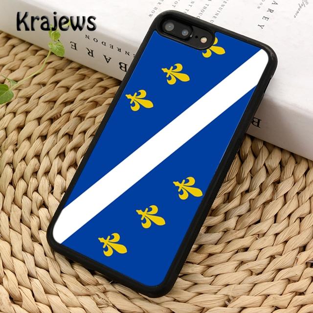 Krajews Flag of Bosnia and Herzegovina Phone Case For iPhone 14 5 SE 6s 7 8 Plus X XR XS 11 12 13 Pro Max Samsung S21 S22 Ultra