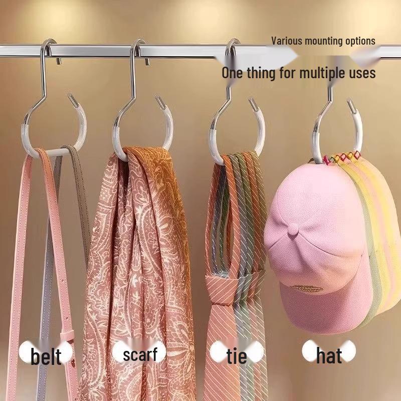 Multifunctional Hanging Hat Organizer for Wardrobe or Dorm: Duckbill Cap Display Rack