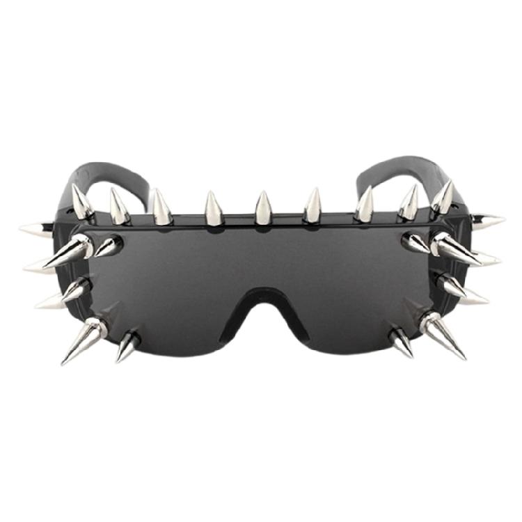 Trendy Spiked Novelty Club Sunglasses Bold Look for Shows, Cosplay, and More Photo Props