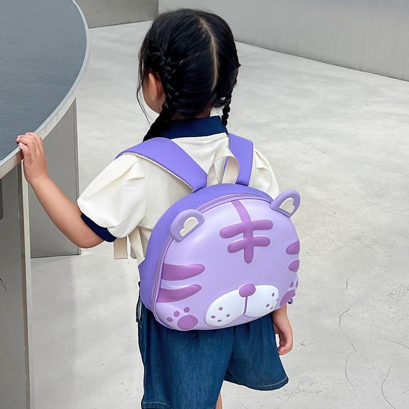 Colorful Bunny Design Eva Childrens Backpack With Curved Shoulder Straps